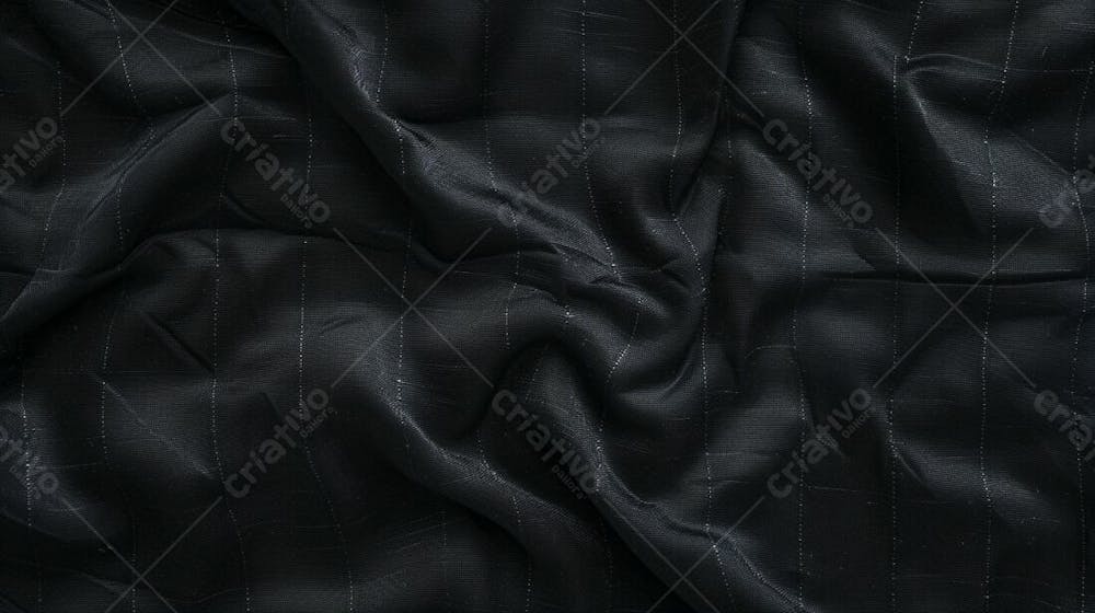 Fundo Preto Com Textura De Tecido (1)