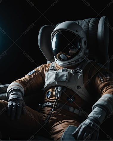 Astronauta no espaço em alta qualidade