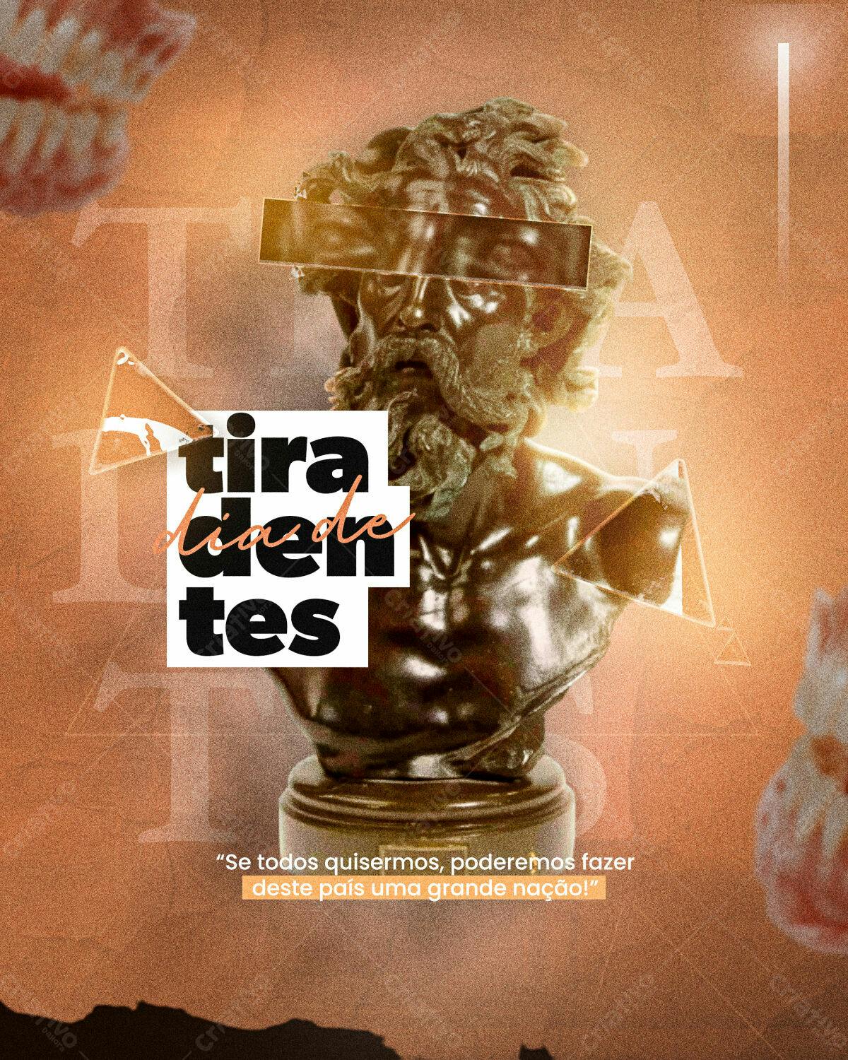 Flyer Patriótico para o Sete de Setembro PSD Editável