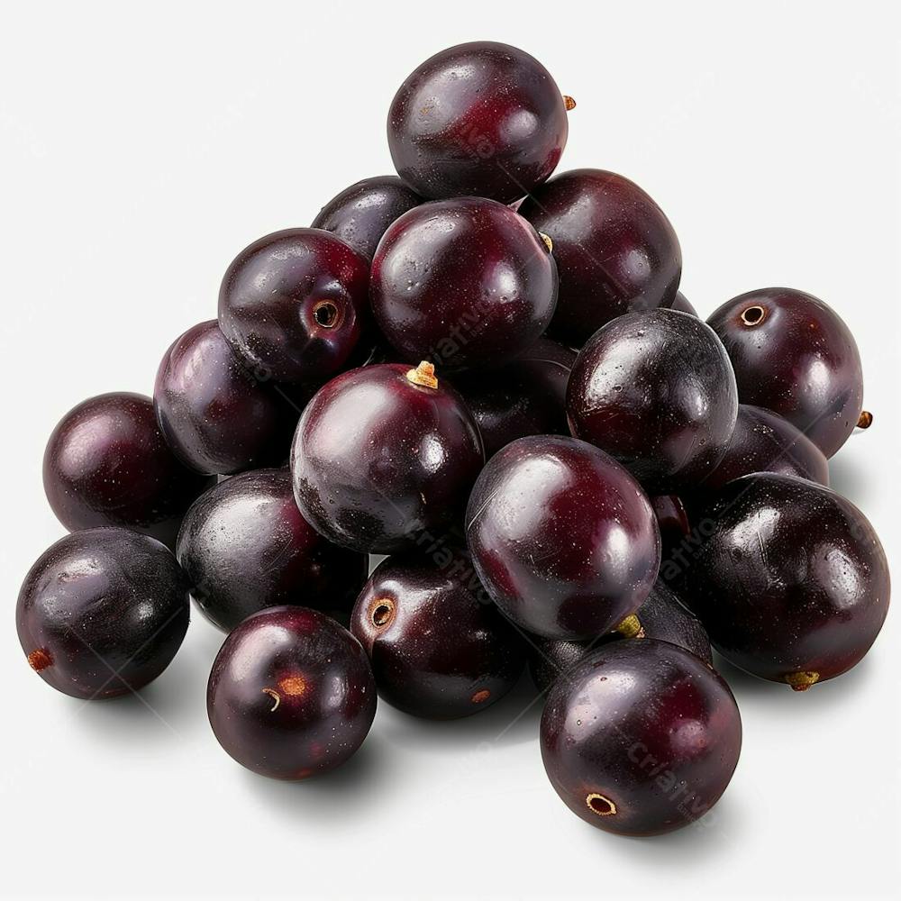 Açaí Fruta Fundo Branco 