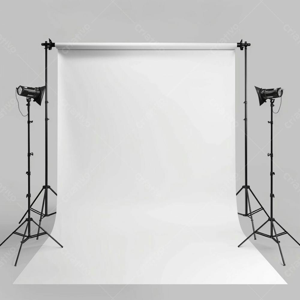 Estudio De Fotografia Pano Branco Gratuito Free  