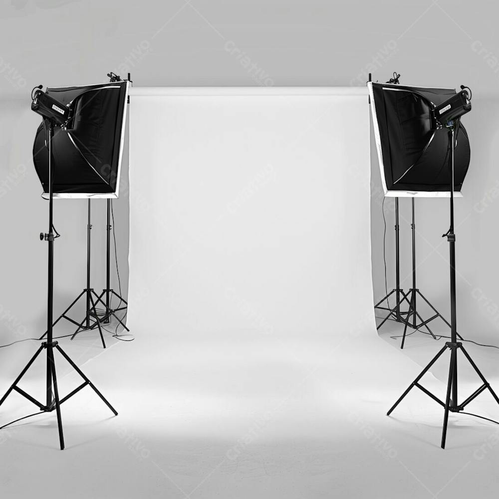 Estudio De Fotografia Pano Branco Gratuito Free 