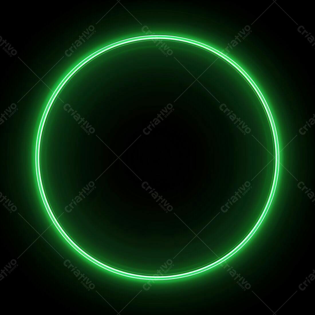 Aro Neon Verde Escuro