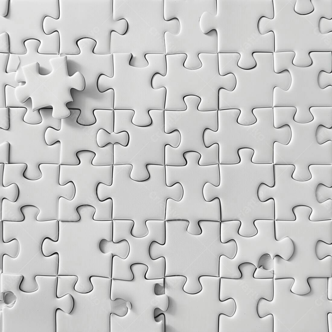 Textura Quebra-Cabeça Branco para Fundo