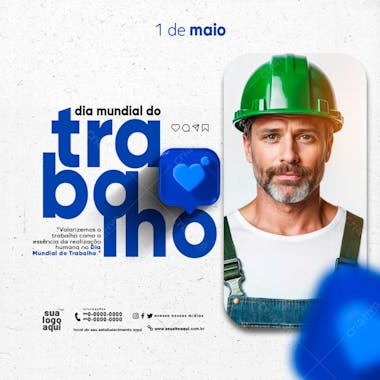 1 de maio dia mundial do trabalho