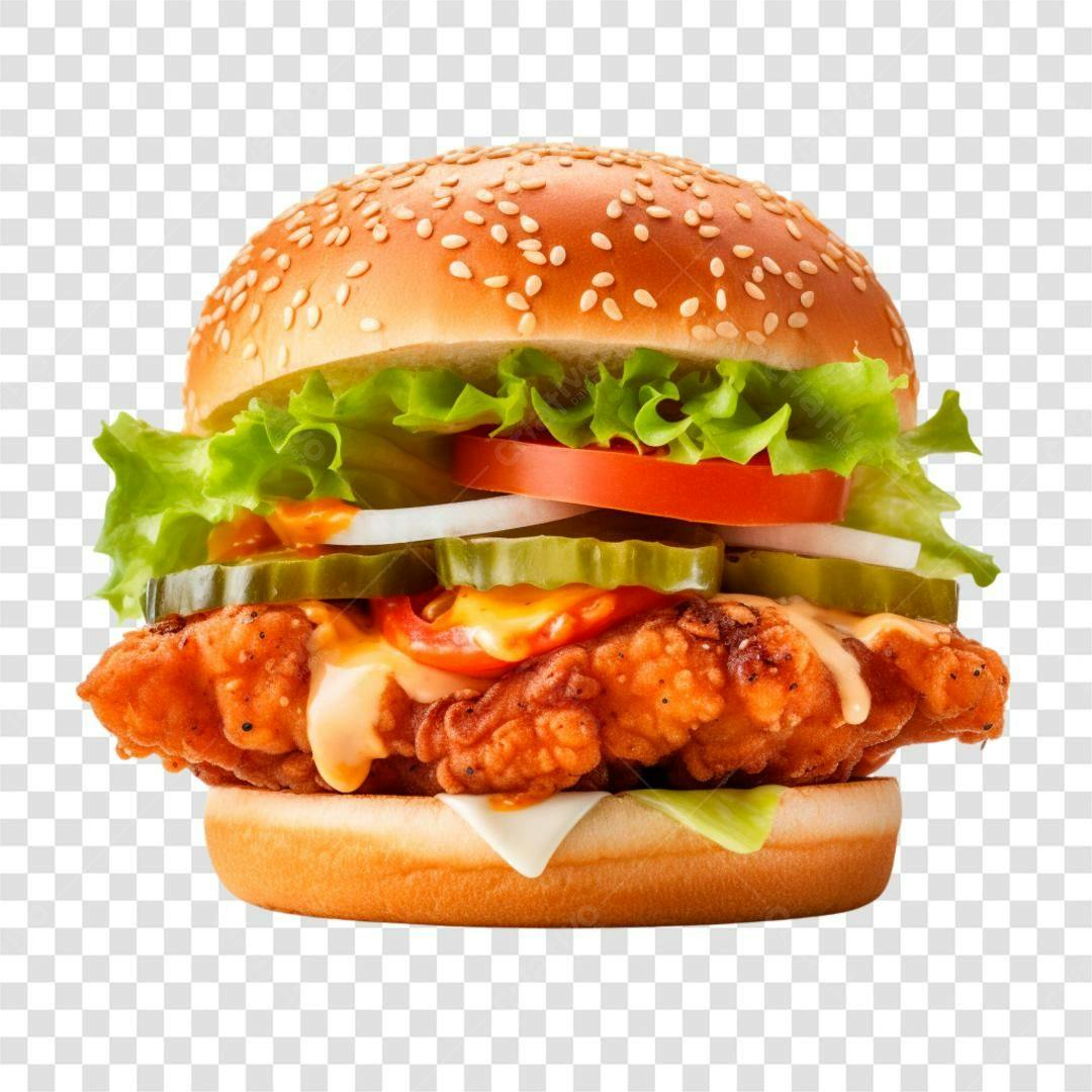 Imagem de Hambúrguer PNG com fundo transparente