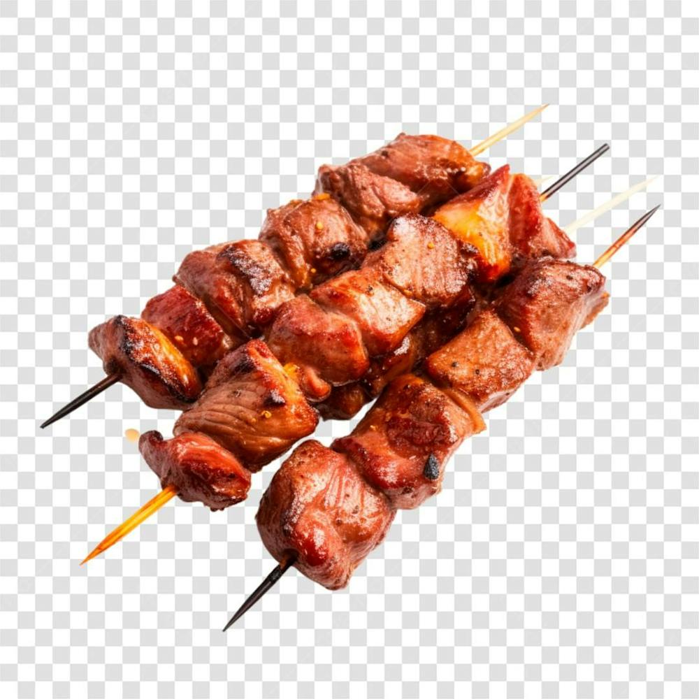 Espetinho De Carne Fundo Transparente Png