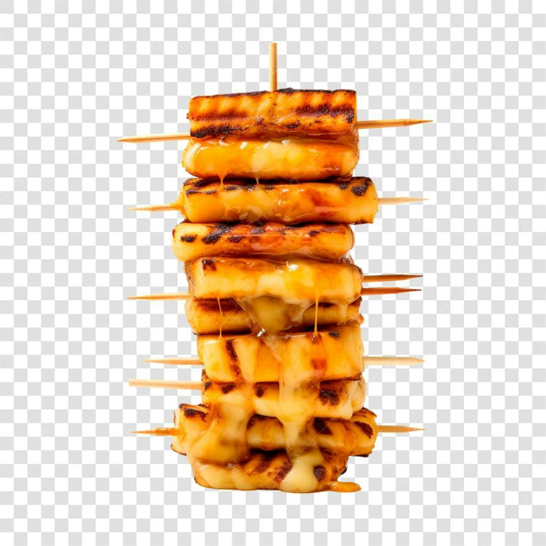Icone Queijo Grelhado PNG com fundo transparente
