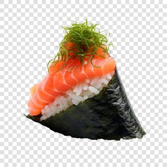 Comida japonesa e temaki fundo transparente png