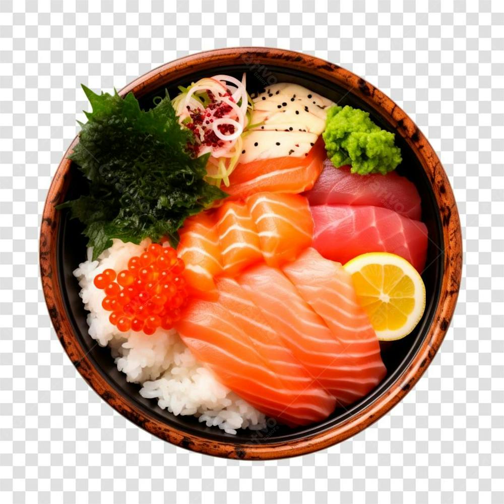 Comida Japonesa E Poke Fundo Transparente Png