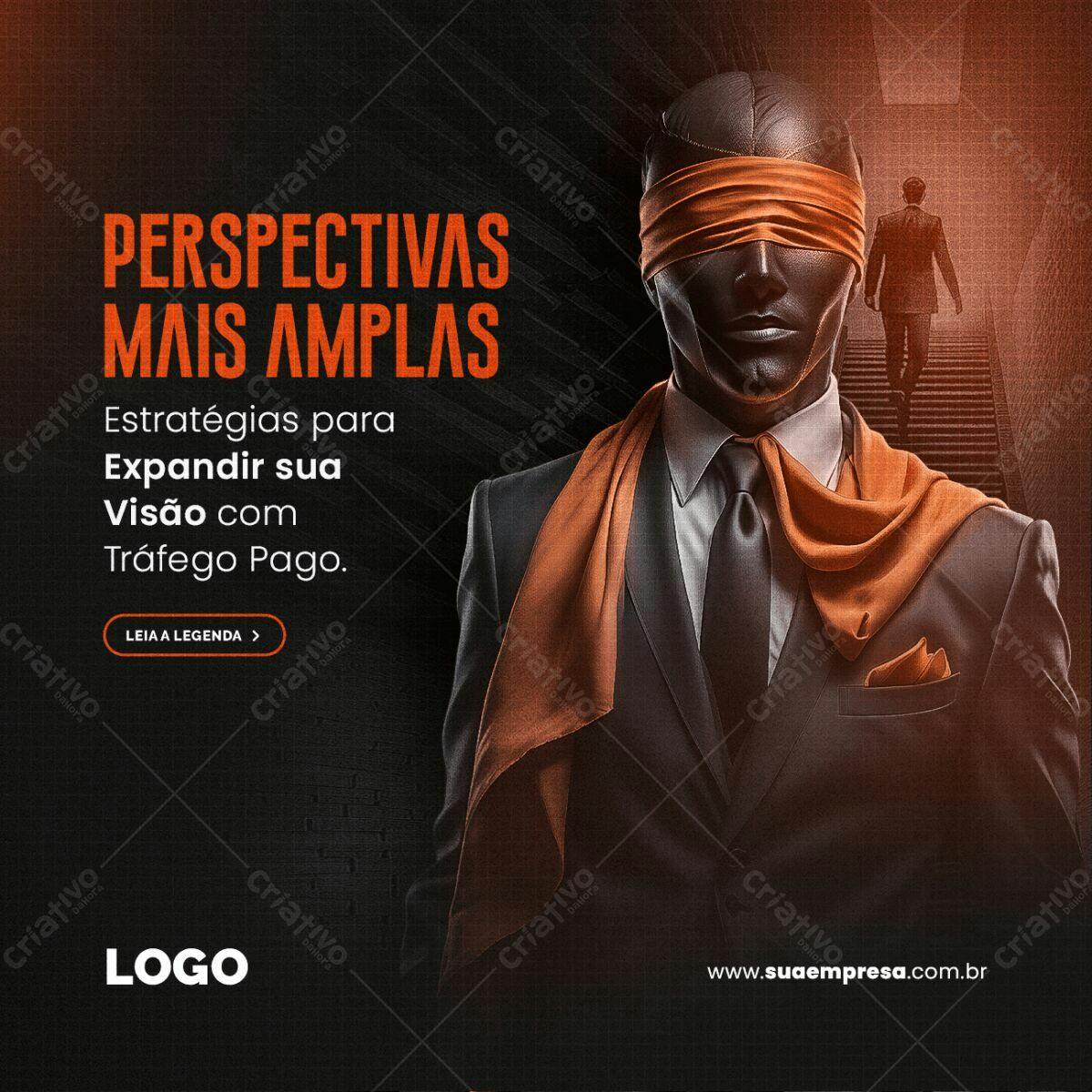 Banner para Tráfego Pago PSD Editável