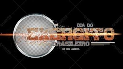 Titulo   Exercito Brasileiro   Totalmente Editavel Em Psd
