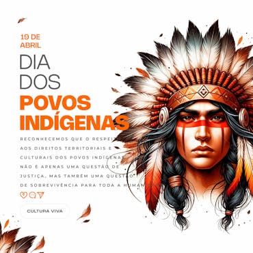 Respeito aos direitos territoriais e culturais dos povos indígenas 19 de abril