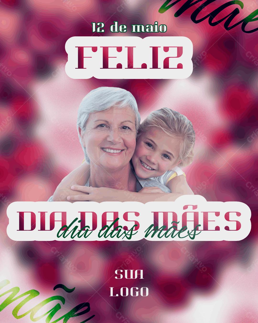 Flyer Dia das Mães PSD Editável