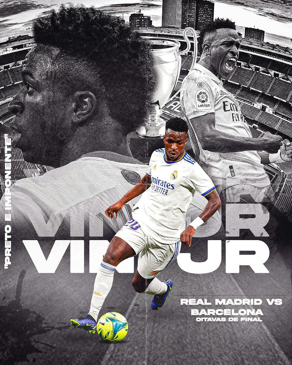 Flayer Vini Jr Futebol