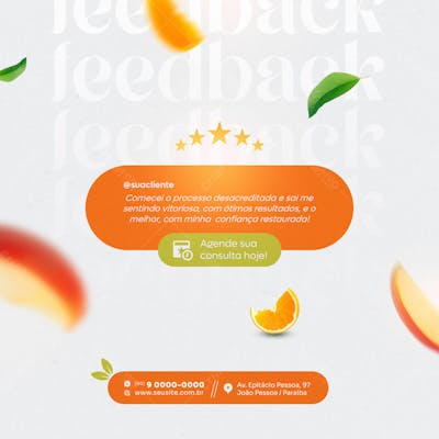 Nutricionista Social Media Post Feed .Zip