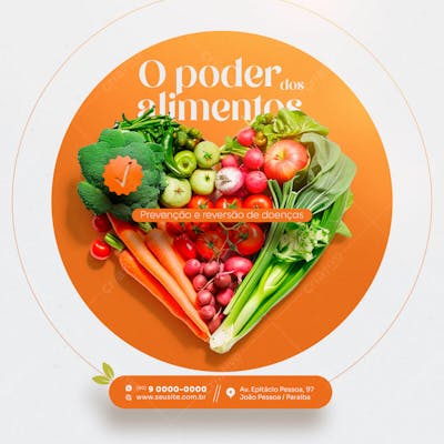 Nutricionista Social Media Post Feed .Zip