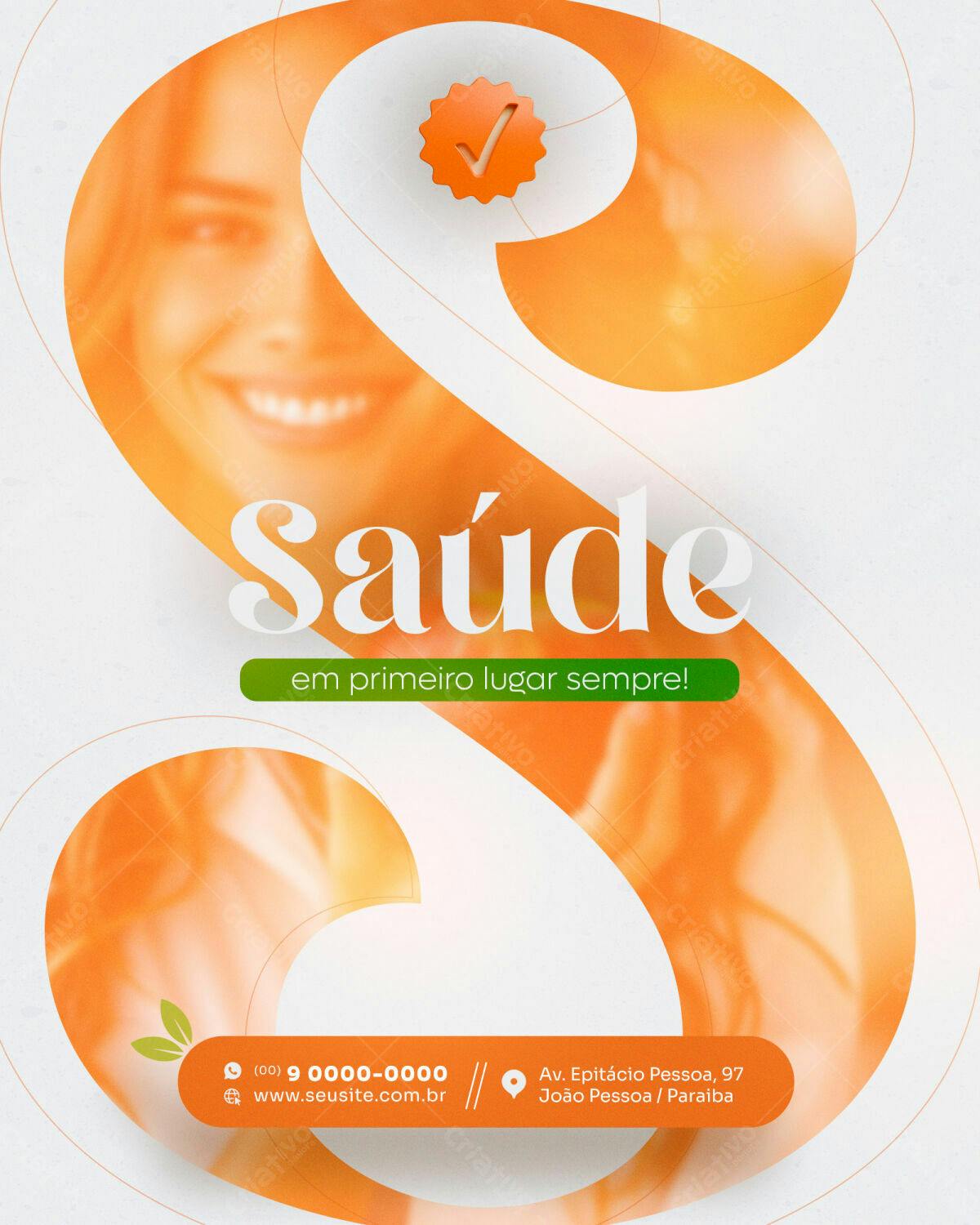Flyer Saúde PSD Editável