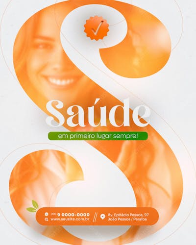 Nutricionista Social Media Post Feed Vertical .Zip