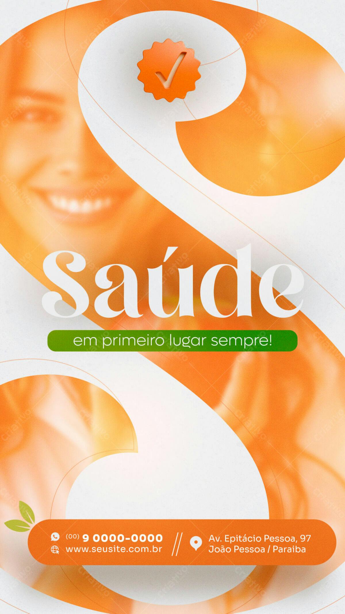 Flyer Saúde PSD Editável