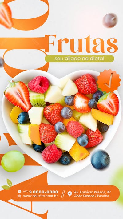 Nutricionista Social Media Post Story .Zip