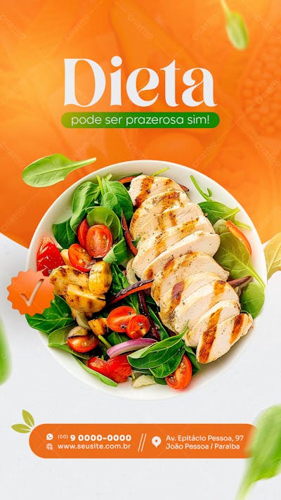 Nutricionista Social Media Post Story .Zip