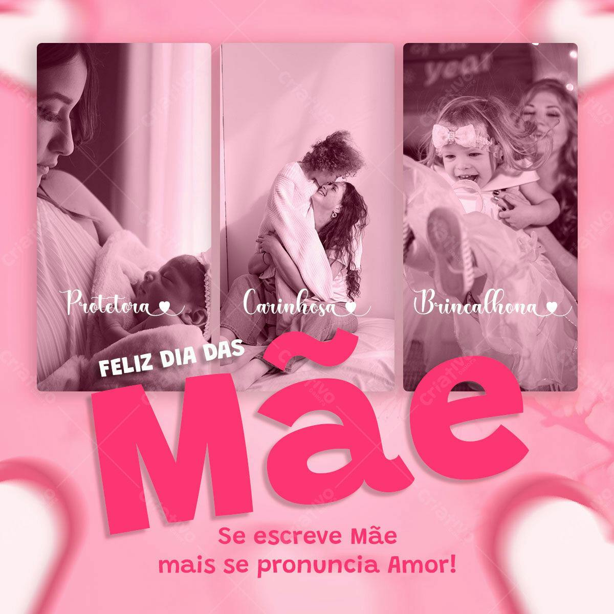 Postagem Dia das Mães PSD Editável