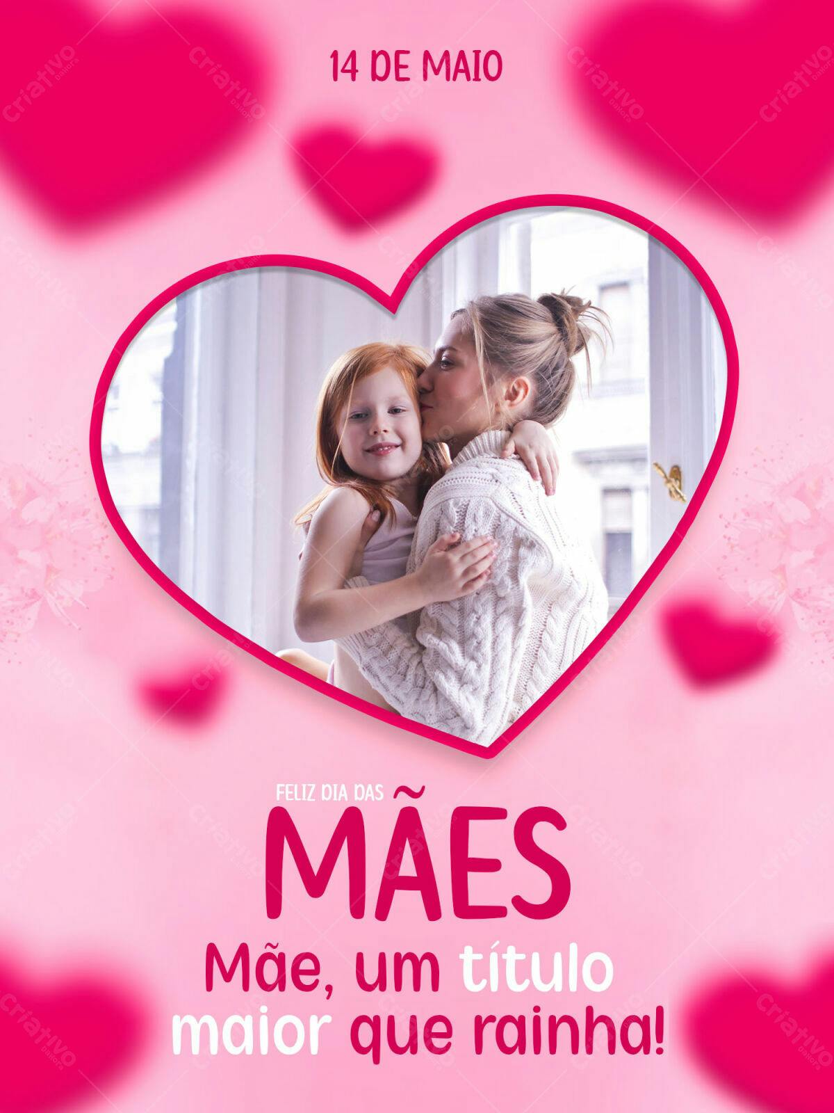 Flyer Dia das Mães PSD Editável