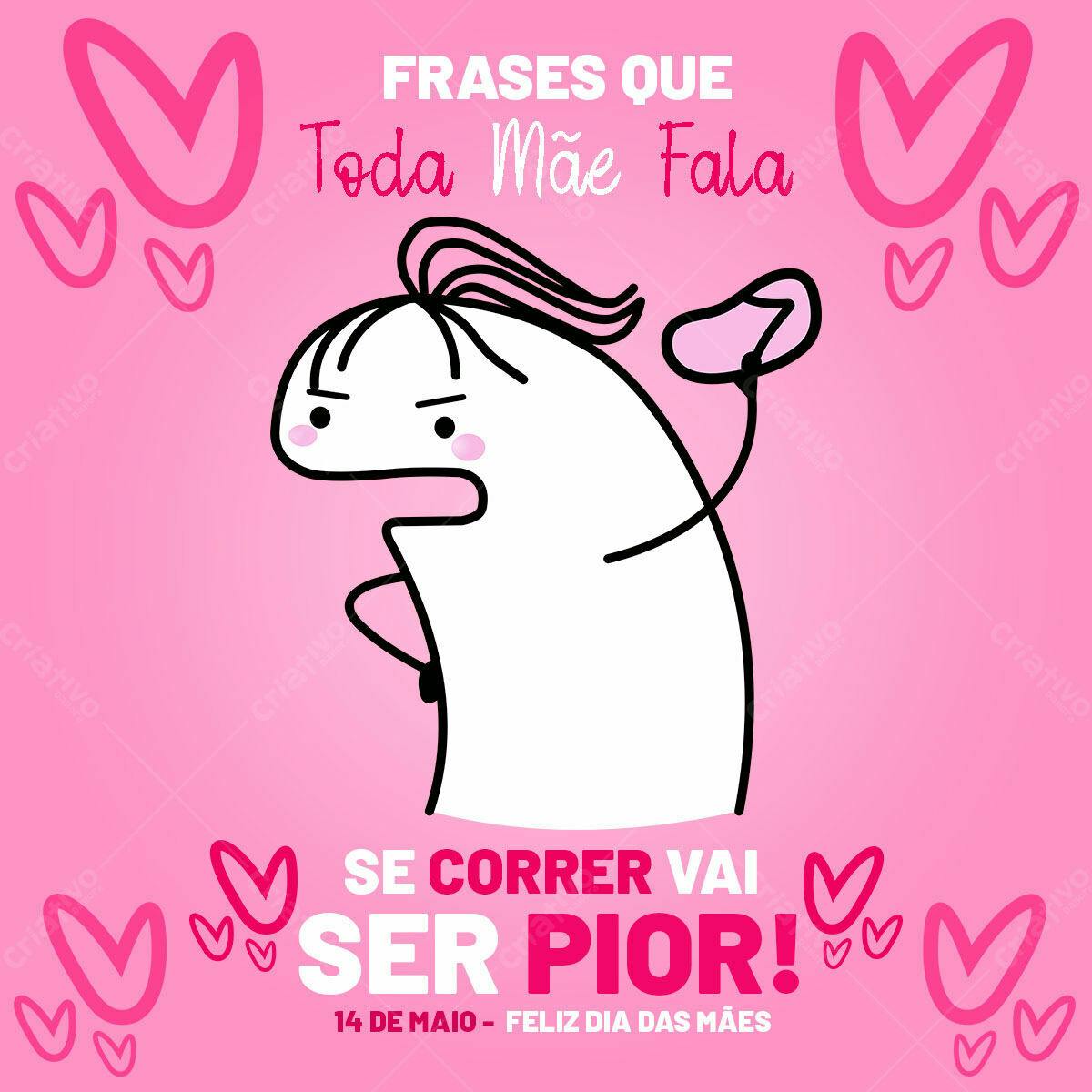 Post para o Dia das Mães PSD Editável