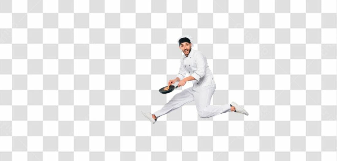 Icone Chef Pulando PNG com fundo transparente