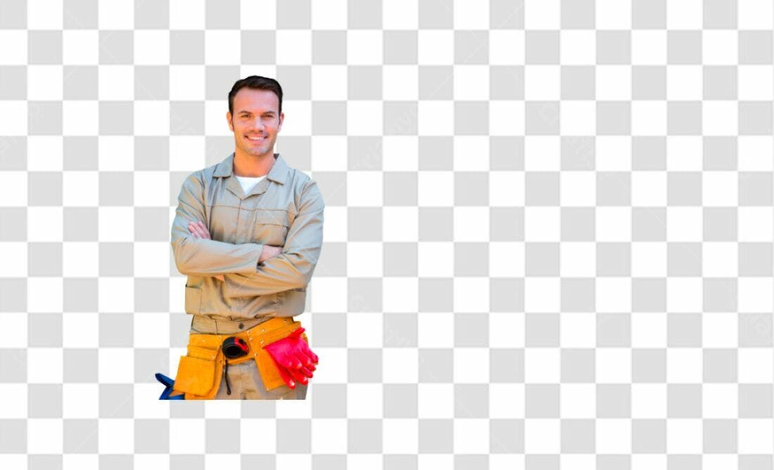 Icone Profissional da Construção PNG com fundo transparente