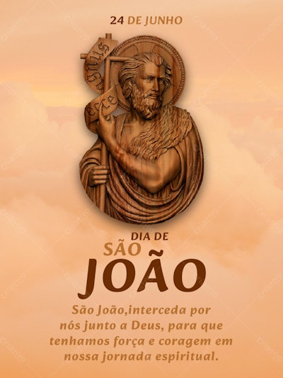 Flyer Dia de São João PSD Editável