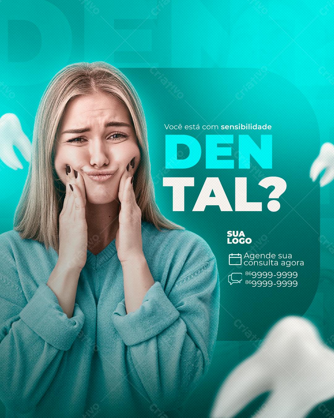 Post para Consultório Odontológico PSD Editável