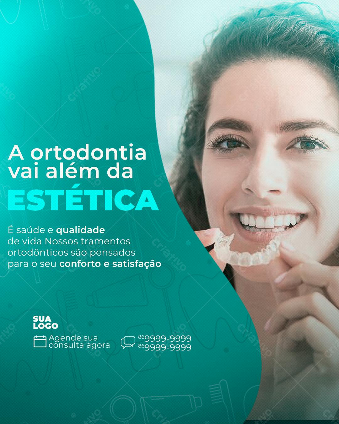 Post para Odontologia PSD Editável
