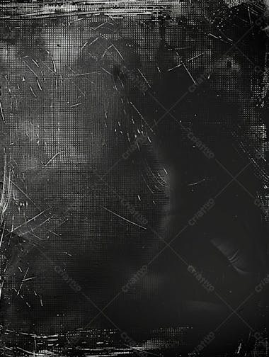 Black grunge texture with black background, in layered mesh style, matte photo