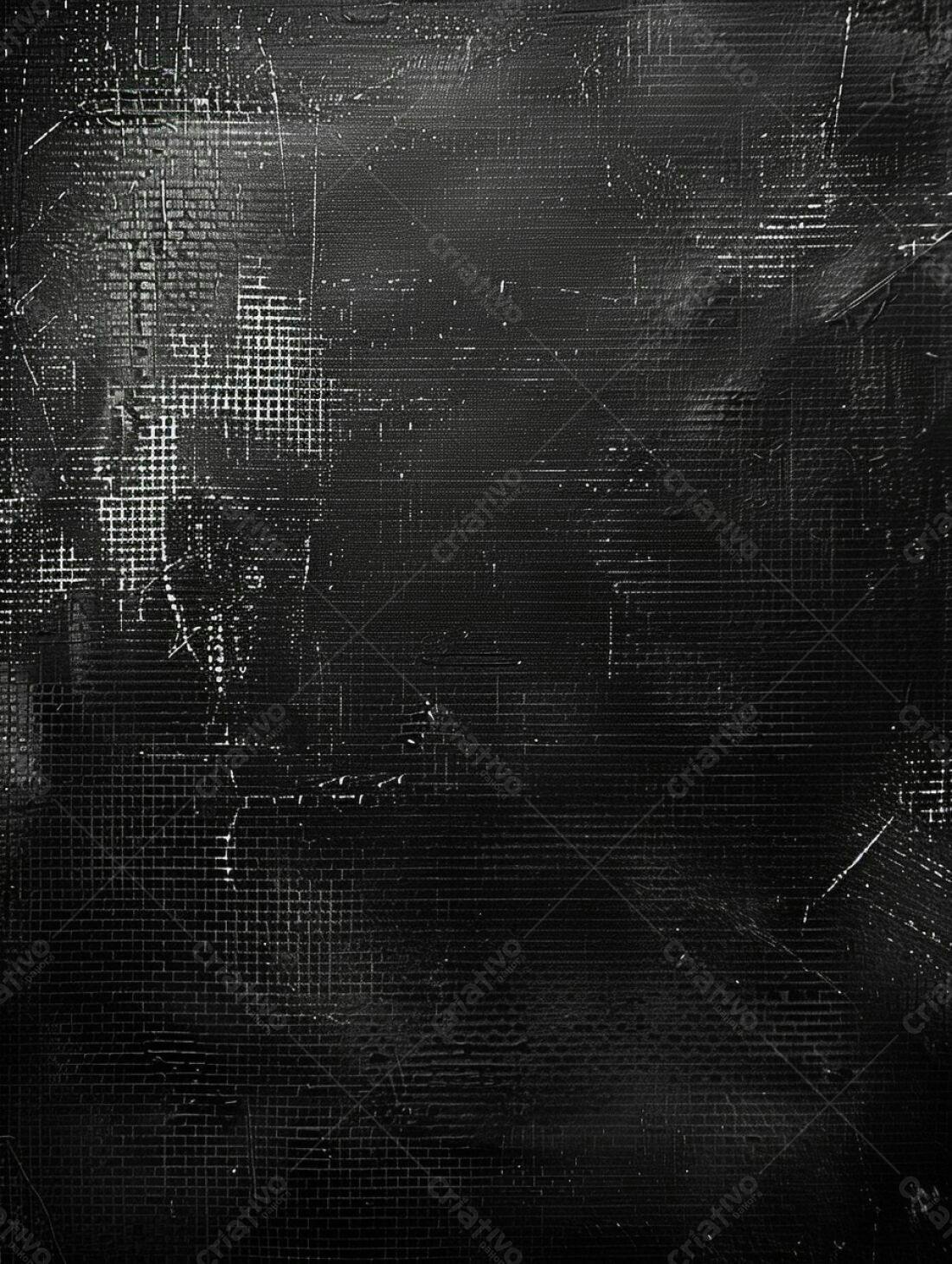Textura Abstrata Preto e Branco