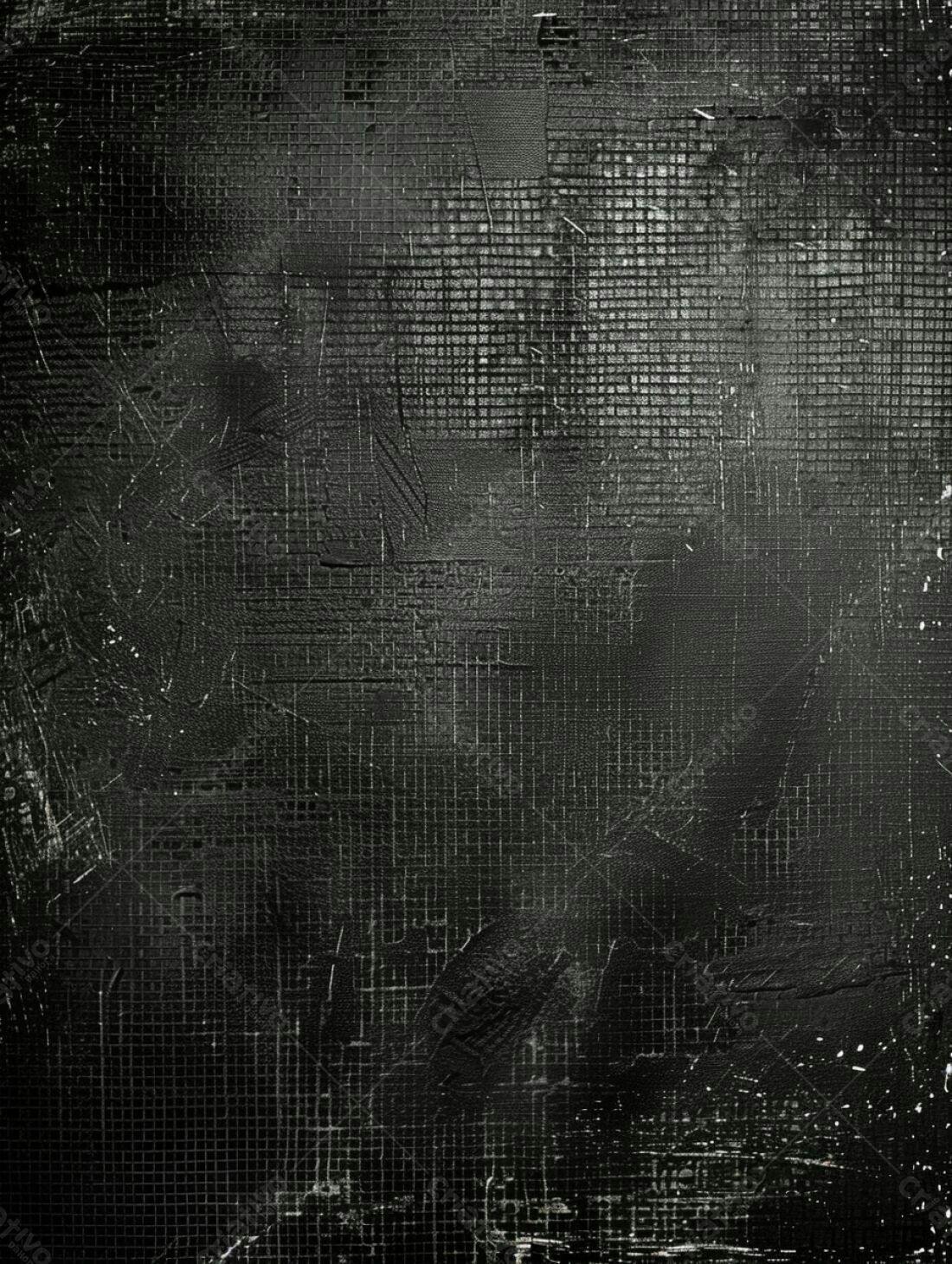 Textura Abstrata em Preto e Branco