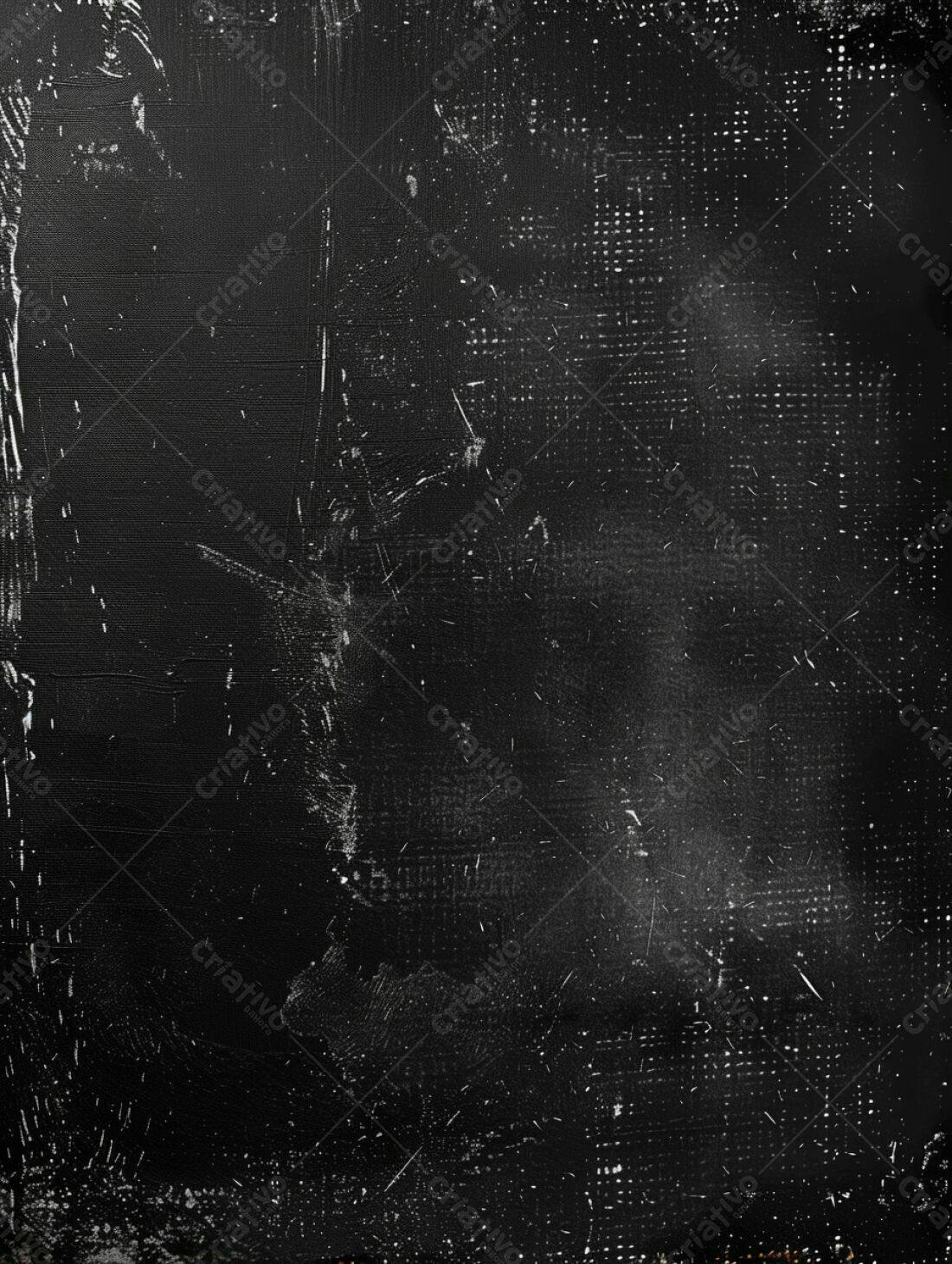 Textura Abstrata Preto e Branco