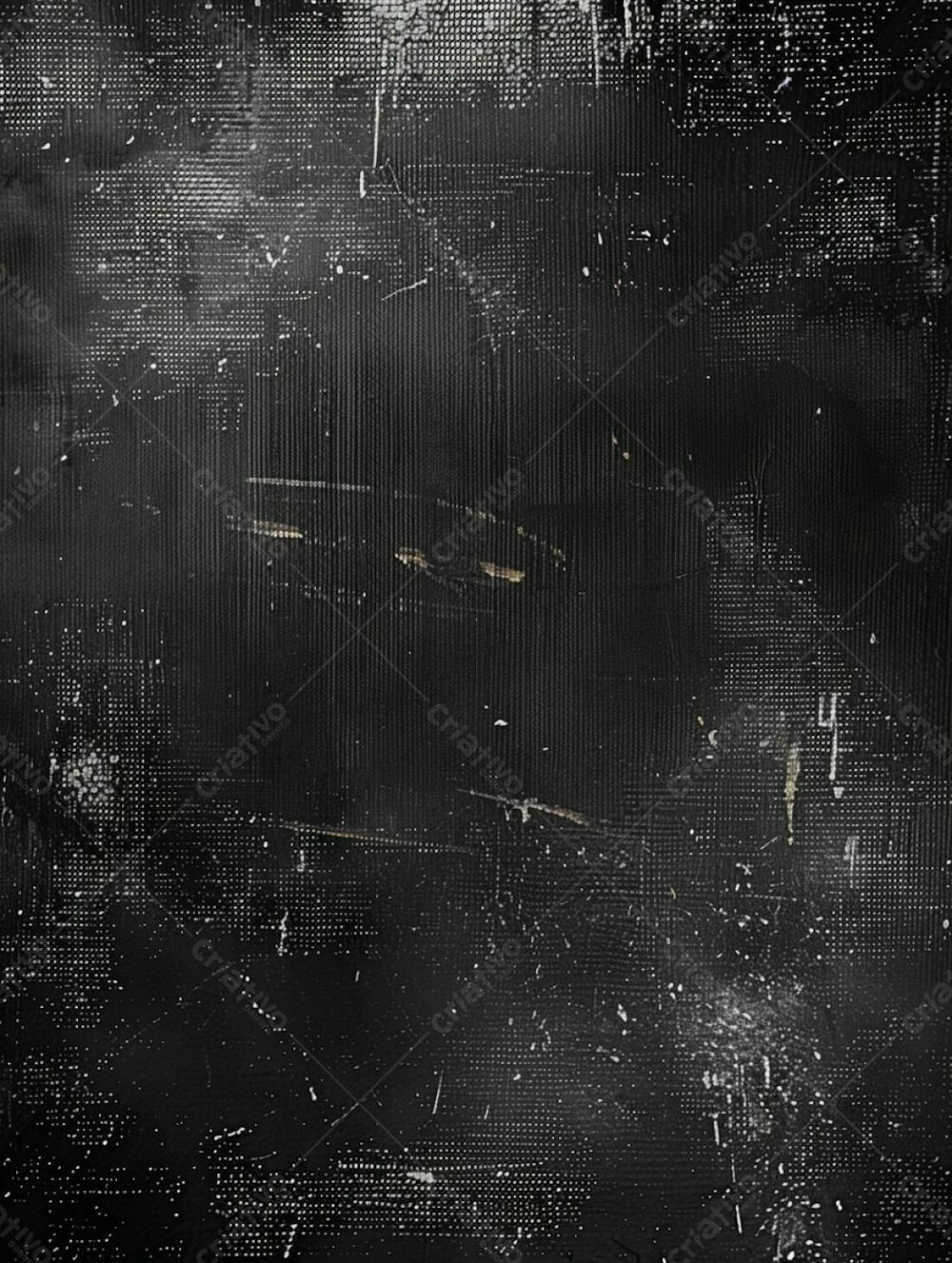 Black Grunge Texture With Black Background, In Layered Mesh Style, Matte Photo