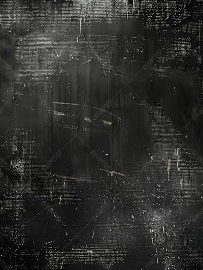 Black Grunge Texture With Black Background, In Layered Mesh Style, Matte Photo