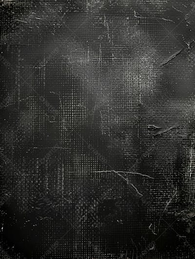 Black Grunge Texture With Black Background, In Layered Mesh Style, Matte Photo