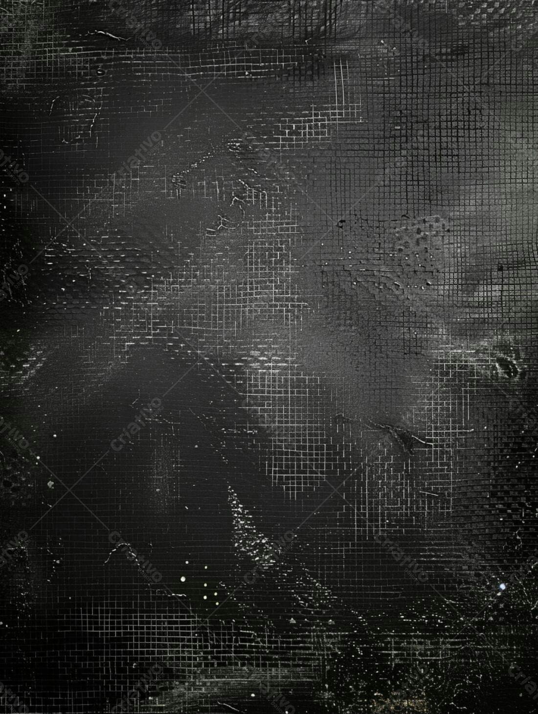 Textura Abstrata em Preto e Branco