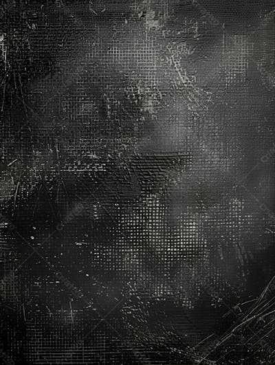 Black Grunge Texture With Black Background, In Layered Mesh Style, Matte Photo