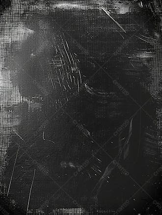 Black grunge texture with black background, in layered mesh style, matte photo