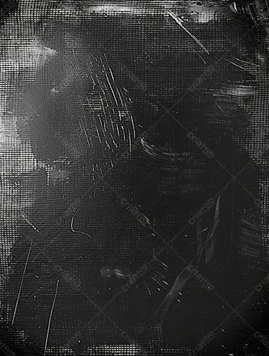 Black grunge texture with black background, in layered mesh style, matte photo