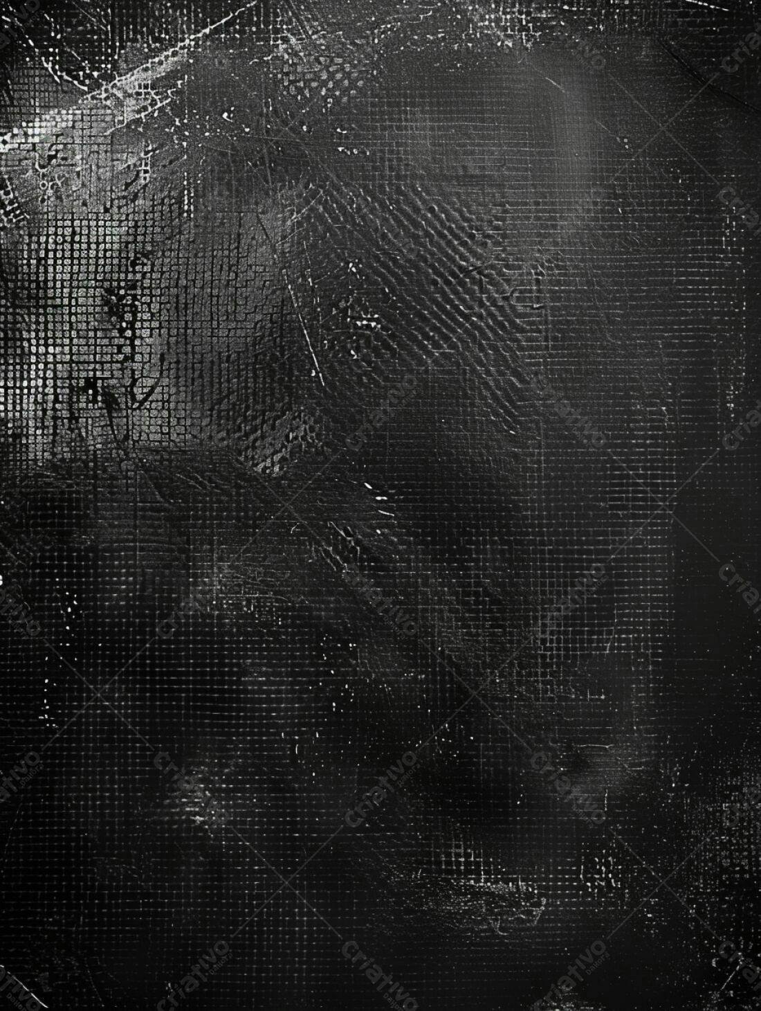 Textura Abstrata em Preto e Branco