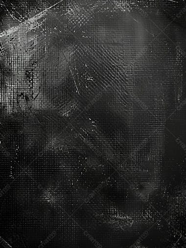 Black grunge texture with black background, in layered mesh style, matte photo