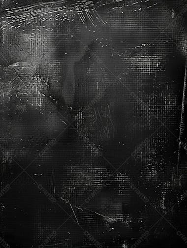 Black grunge texture with black background, in layered mesh style, matte photo