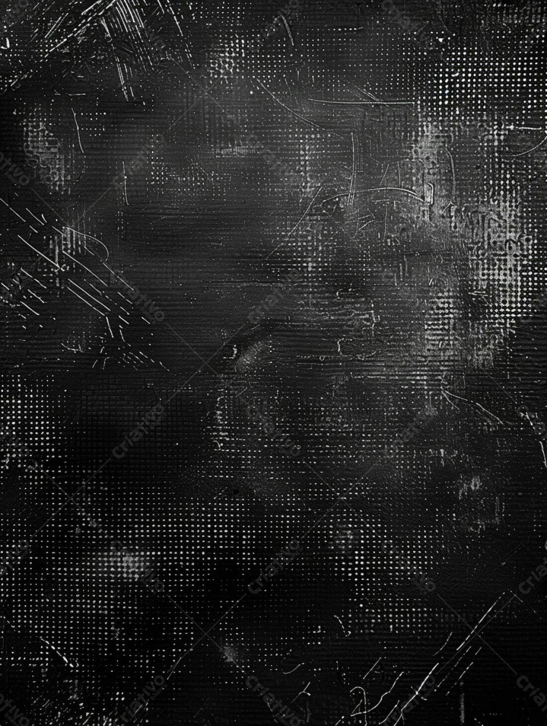 Textura Abstrata Preto e Branco Riscado