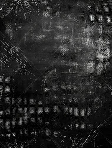 Black grunge texture with black background, in layered mesh style, matte photo